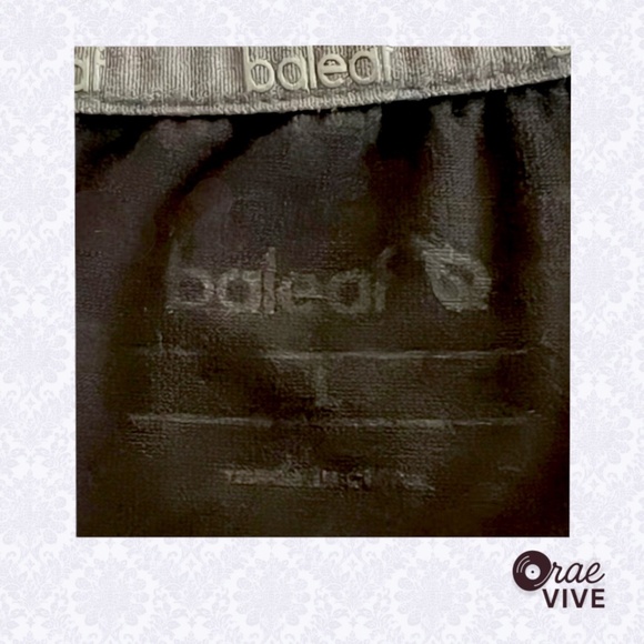 Baleaf Black Crop Workout Tank Top  [W/L] - Picture 5 of 5